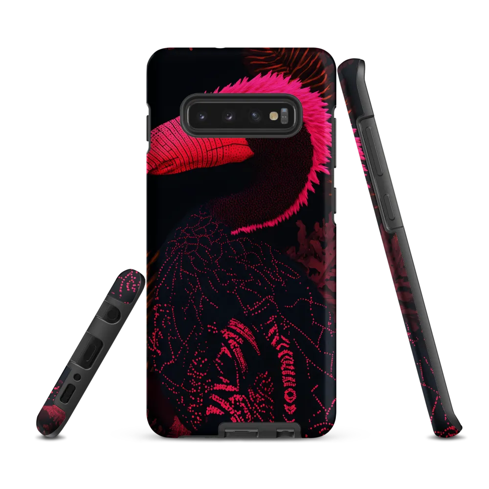 Tropical Echoes: A Modern Avian Portrait