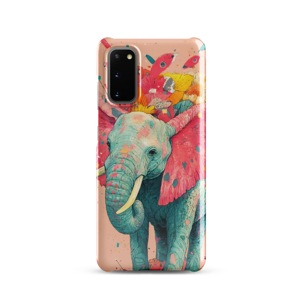 Whimsical Elegance: The Floral Elephant