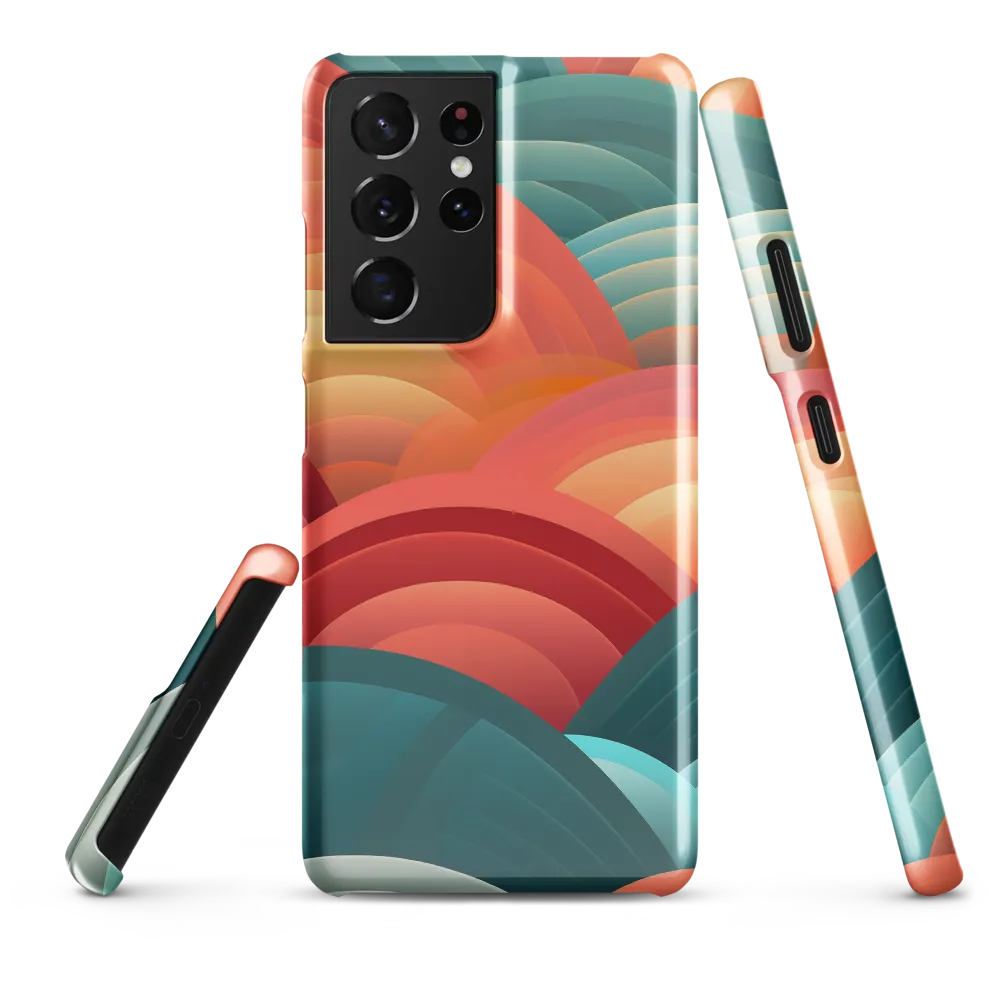 Rhythms of the Waves | Phone Case |  S21 Ultra | Snap Case | Glossy