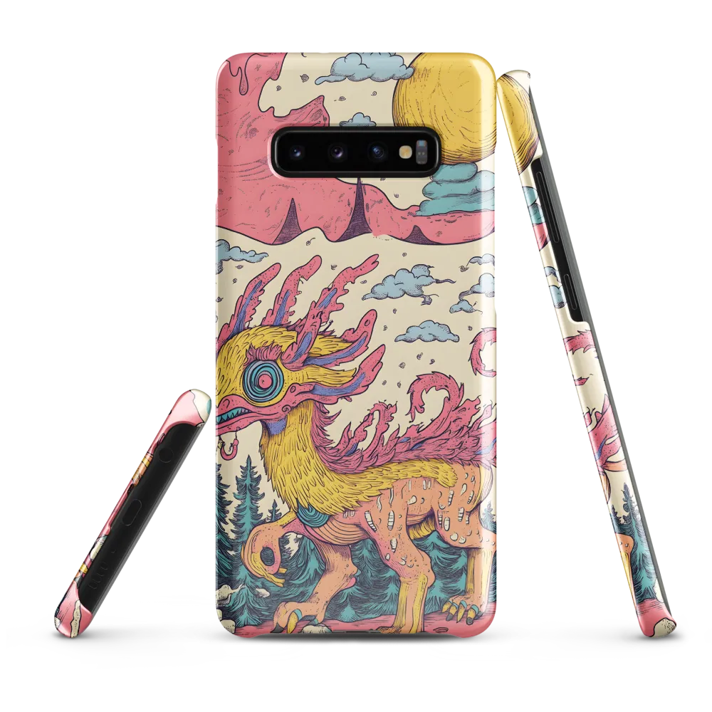 The Whimsical Beast | Phone Case |  S10 Plus | Snap Case | Glossy