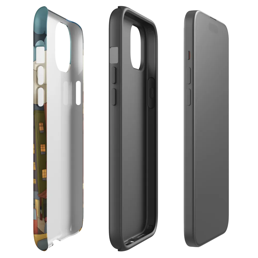 Urban Symphony: A City Awakens at Dusk | Phone Case |  15 Plus | Tough Case | Matte