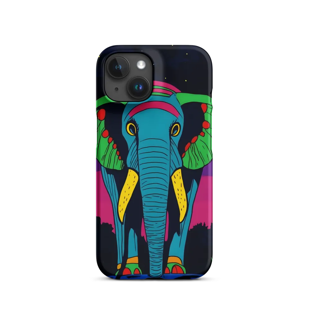 Whimsical Majesty: The Vibrant Elephant