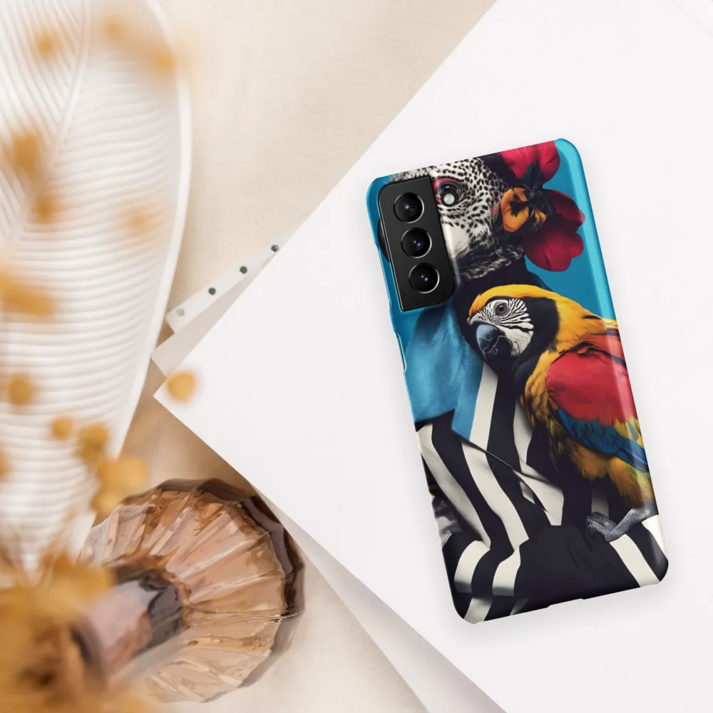 Vibrant Fusion of Flora and Fauna