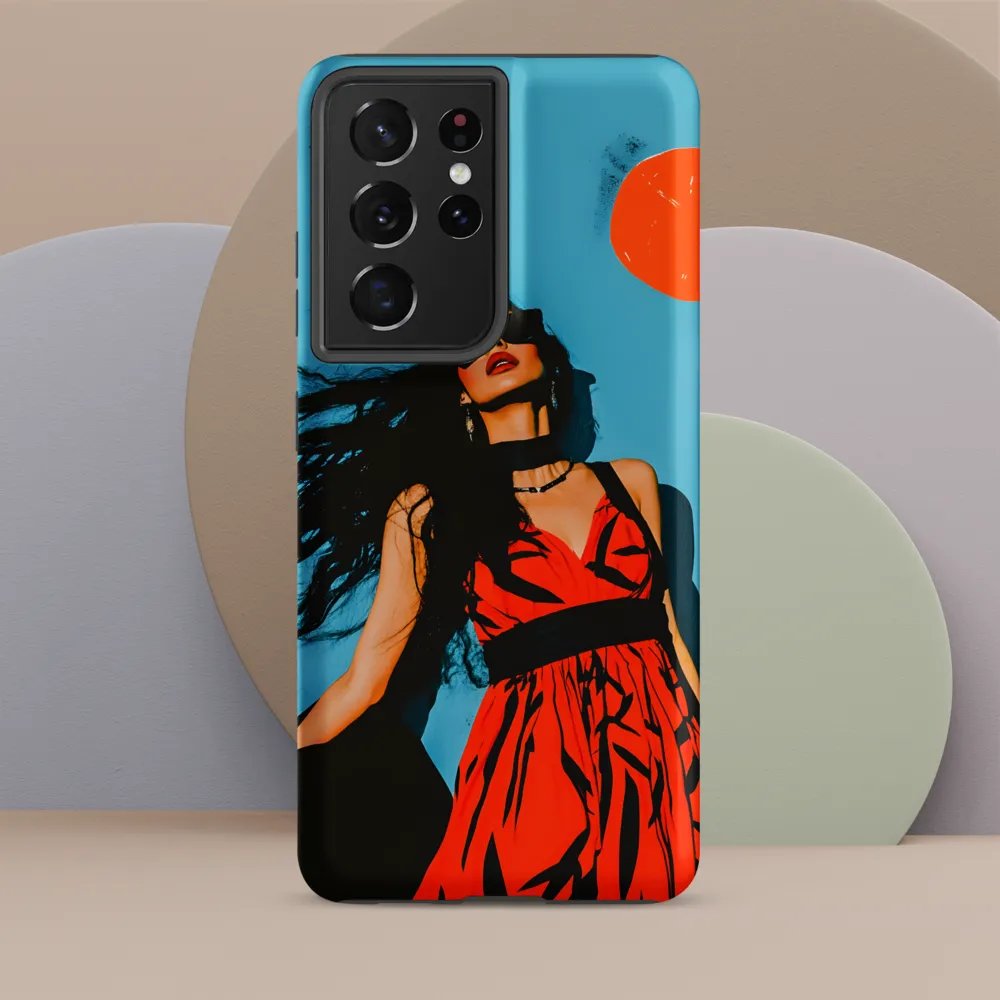 Sunset in Fashion: A Modern Portrait