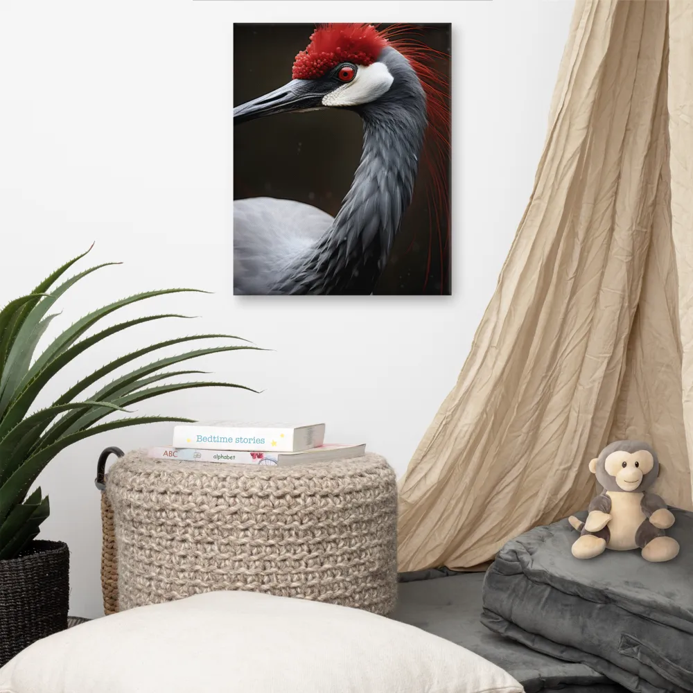Ember-Crested Elegance