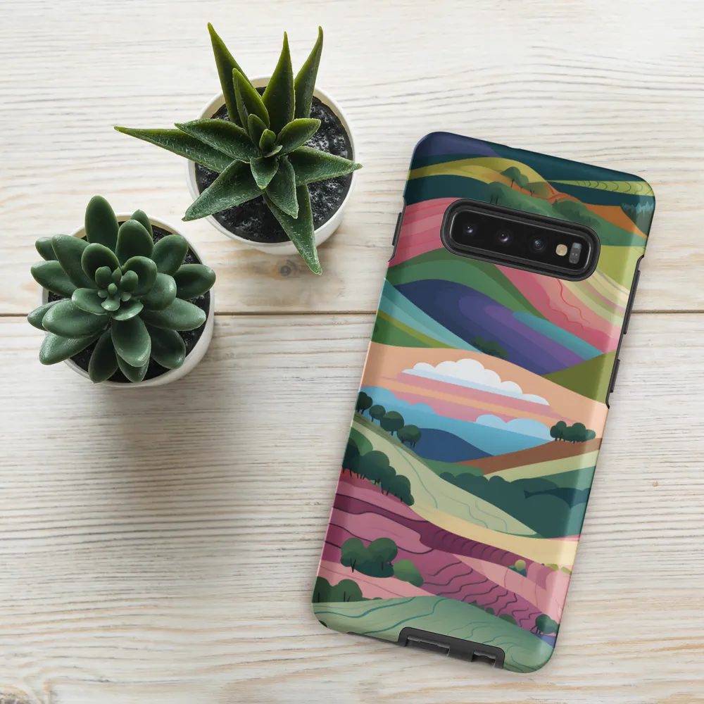Harmonious Hills | Phone Case |  S10 Plus | Tough Case | Matte