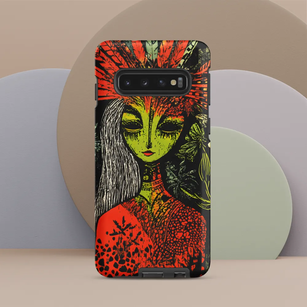 Mystical Flora: A Surreal Portrait