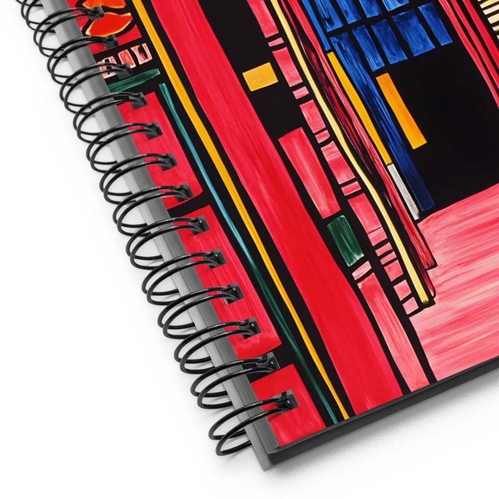 Vibrant Arches | Spiral Notebook