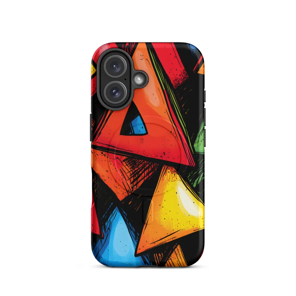 Vibrant Triangles in Abstract Harmony