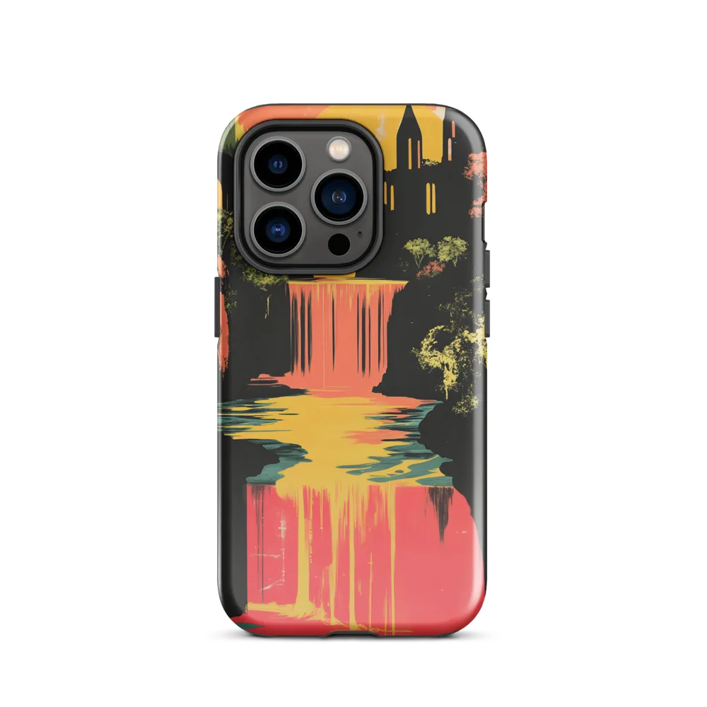 Elysian Echoes: A Surreal Reflections | Phone Case |  14 Pro | Tough Case | Glossy