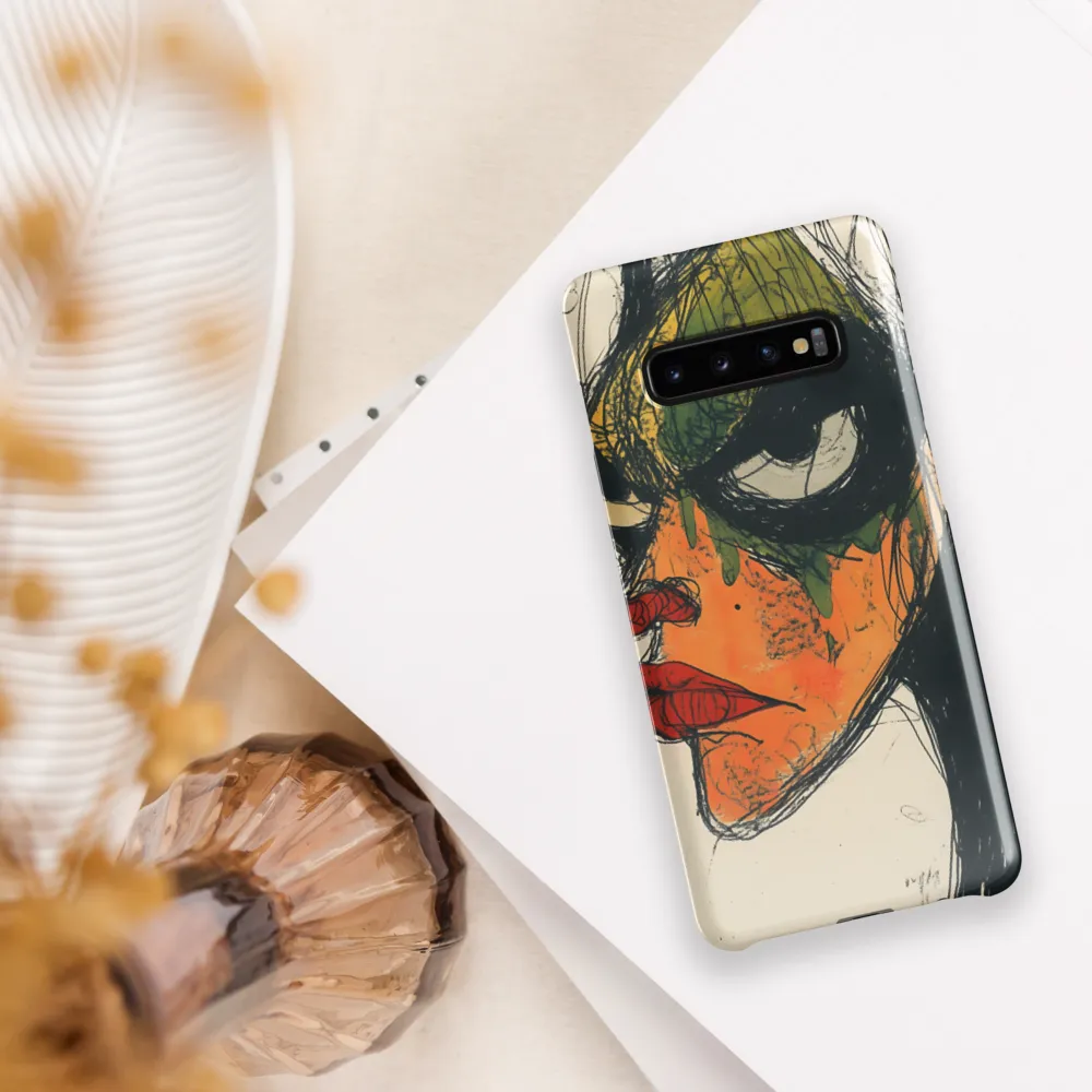 Defiant Visage | Phone Case |  S10 Plus | Snap Case | Glossy