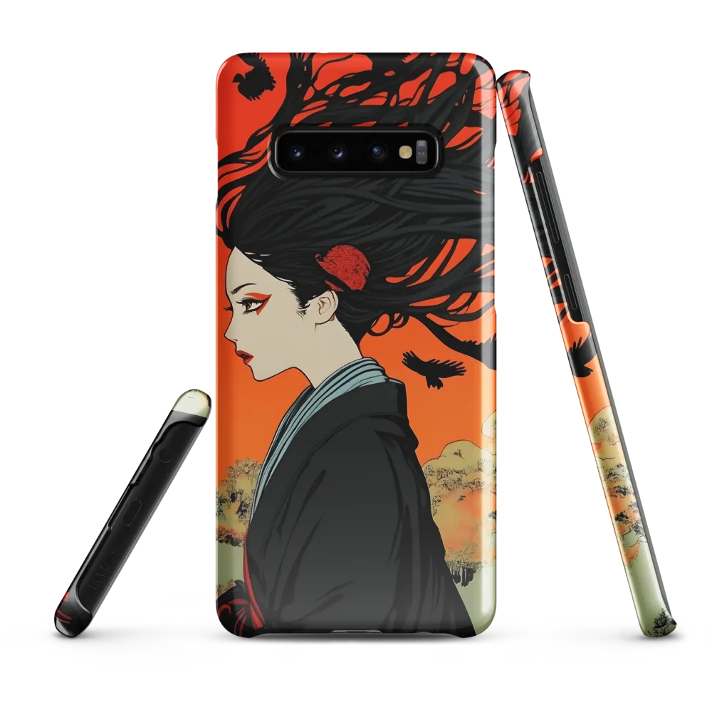 Whispers of Shadows | Phone Case |  S10 Plus | Snap Case | Glossy