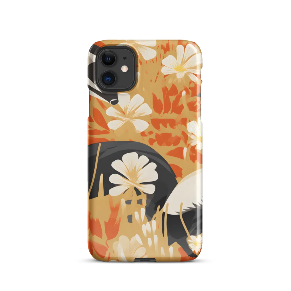 Whimsical Badgers in Bloom