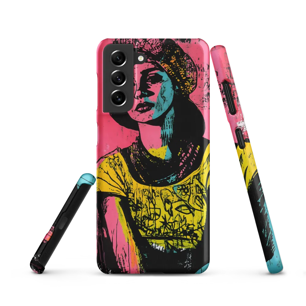 Urban Elegance: A Graffiti Portrait