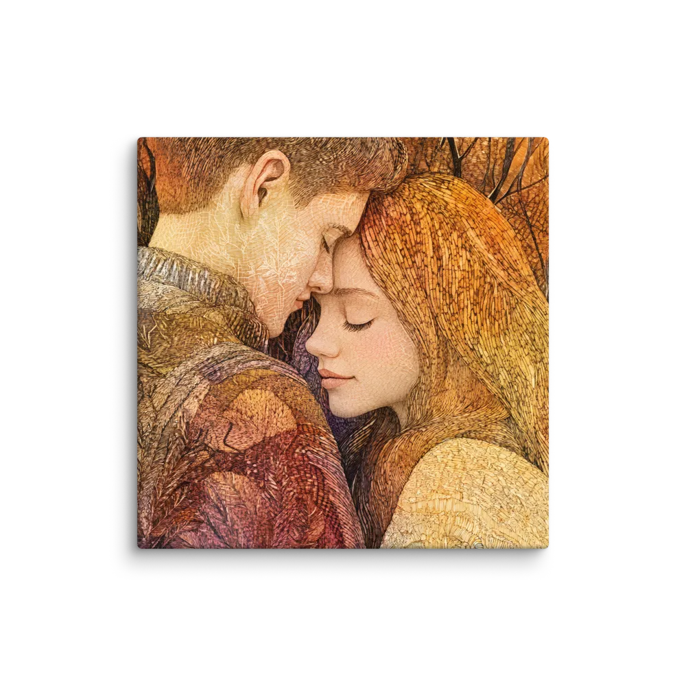 Embrace of Autumn | Canvas | 28″×28″