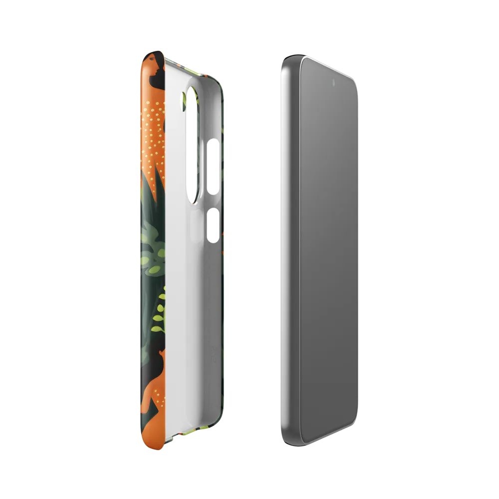 Playful Harmony in Patterns | Phone Case |  S23 | Snap Case | Glossy