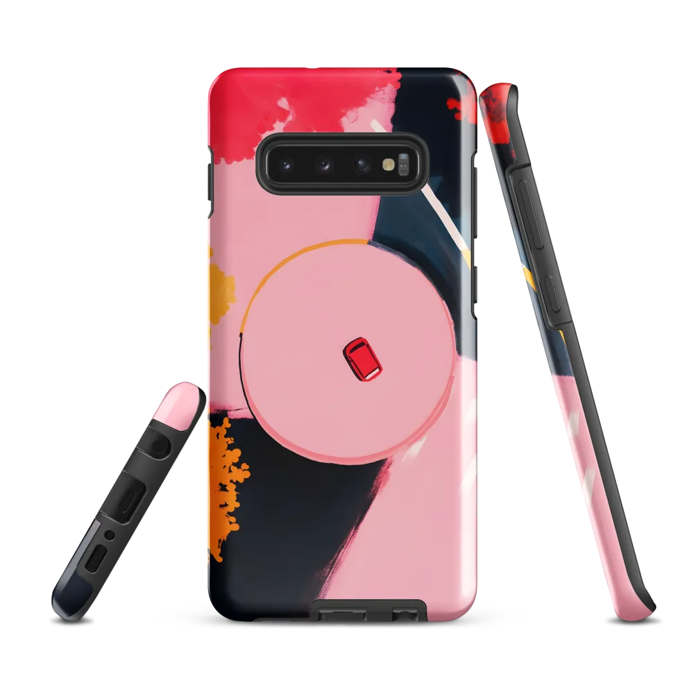 Circular Journey: Embracing the Colorful Road | Phone Case |  S10 Plus | Tough Case | Glossy