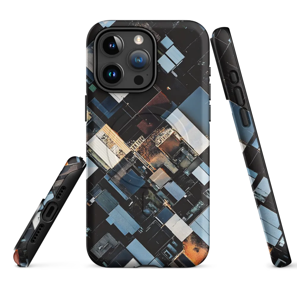 Urban Mosaic from Above | Phone Case |  15 Pro Max | MagSafe® Tough Case | Matte
