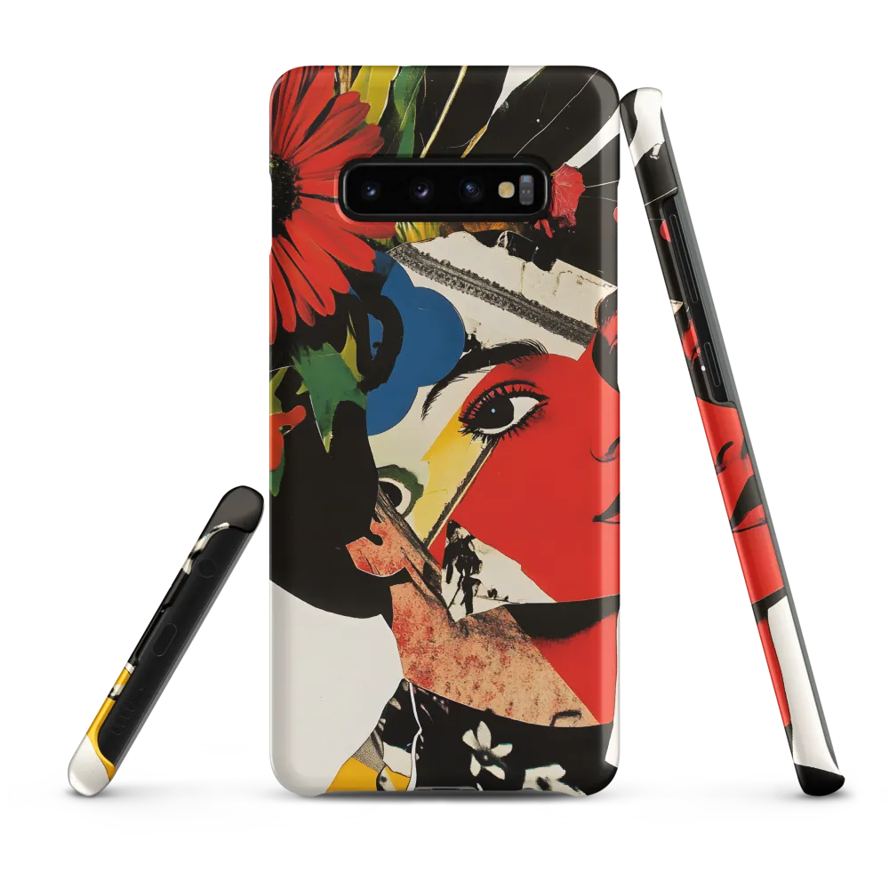 Vibrant Portrait of Femininity | Phone Case |  S10 Plus | Snap Case | Matte