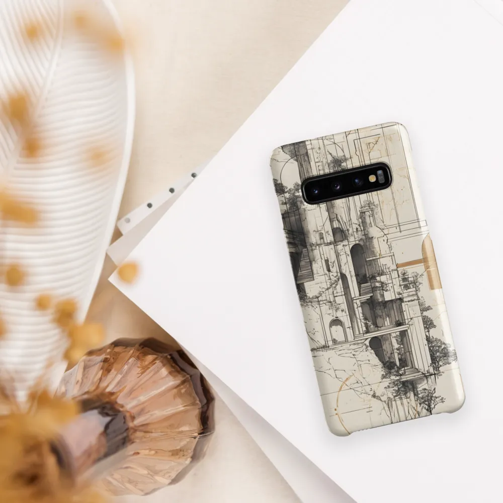 Ethereal Architectures | Phone Case |  S10 | Snap Case | Matte