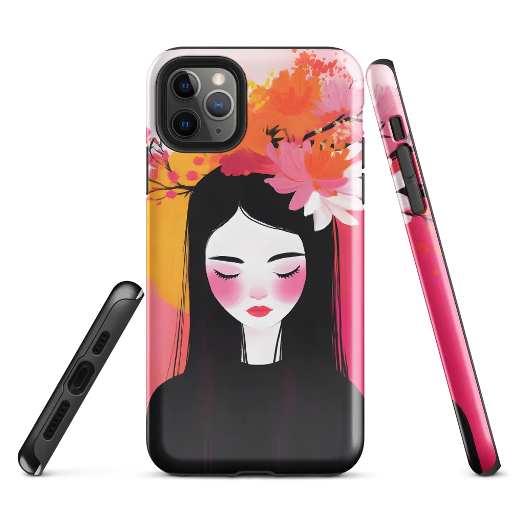 Serenity in Bloom | Phone Case |  11 Pro Max | Tough Case | Glossy