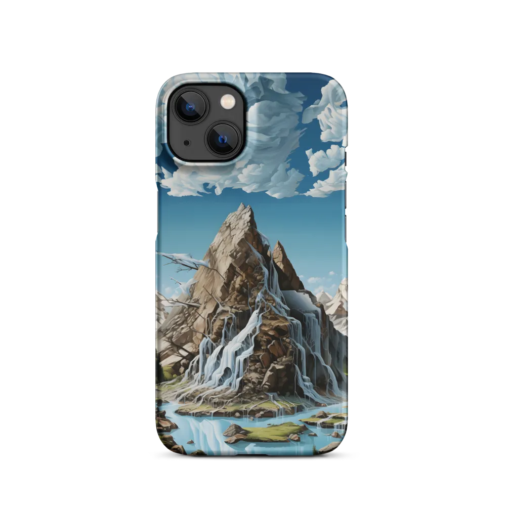 Majestic Cascade: A Mountain Masterpiece