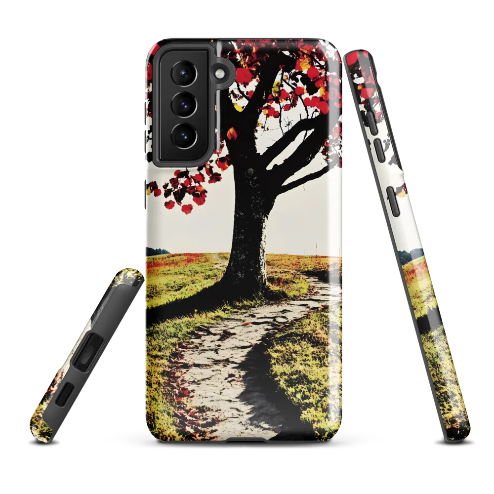 Autumn's Embrace | Phone Case |  S21 Plus | Tough Case | Glossy