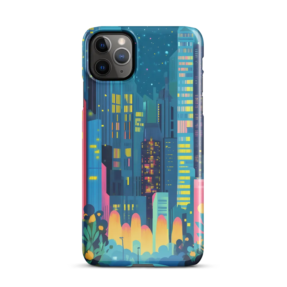 City of Dreams: A Multicolored Oasis | Phone Case |  11 Pro Max | Snap Case | Glossy