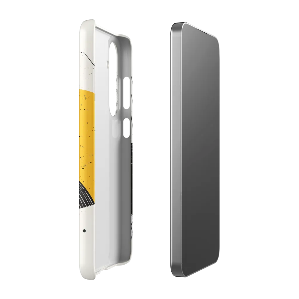 Dynamic Harmony in Black and Yellow