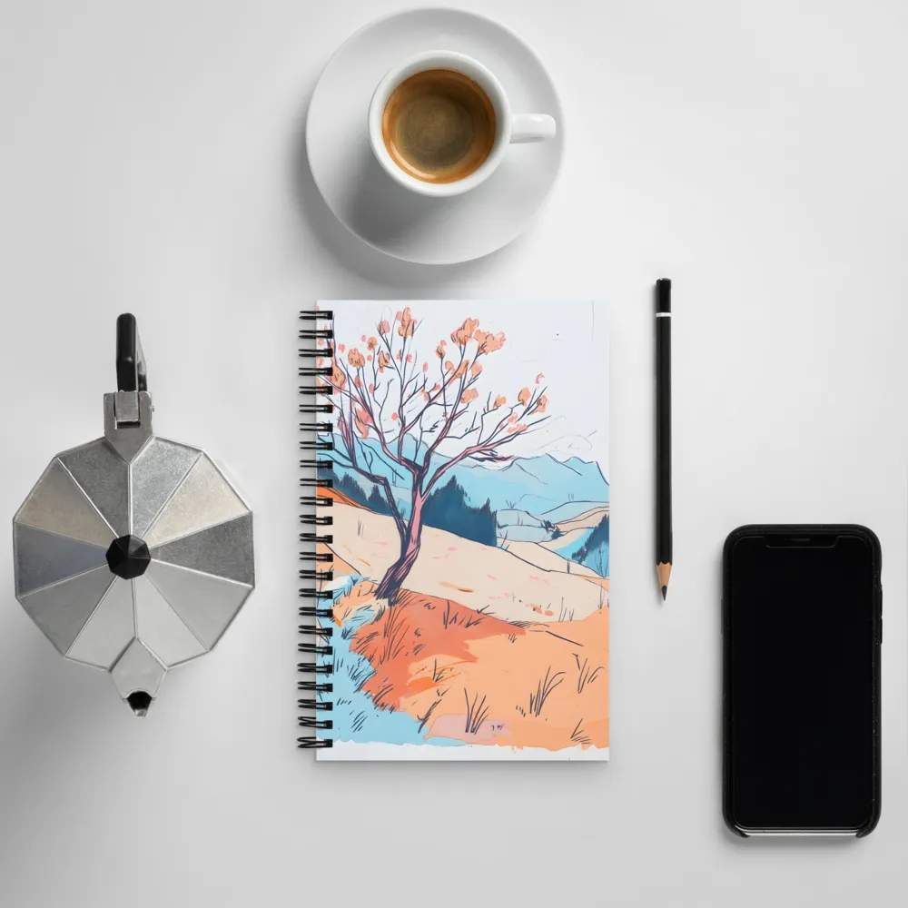 Solitude in Color | Spiral Notebook