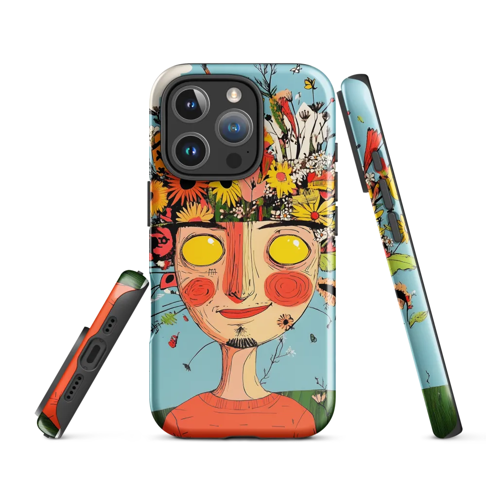 Whimsical Bloom | Phone Case |  16 Pro | Tough Case | Glossy