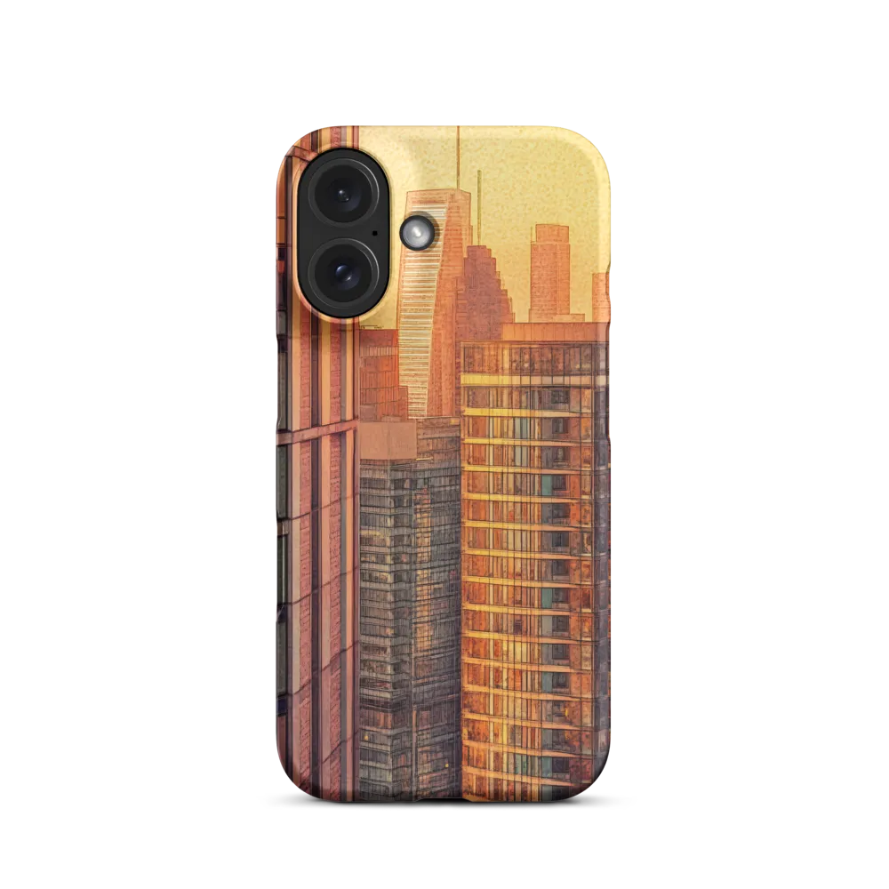 Urban Serenity at Sunset
