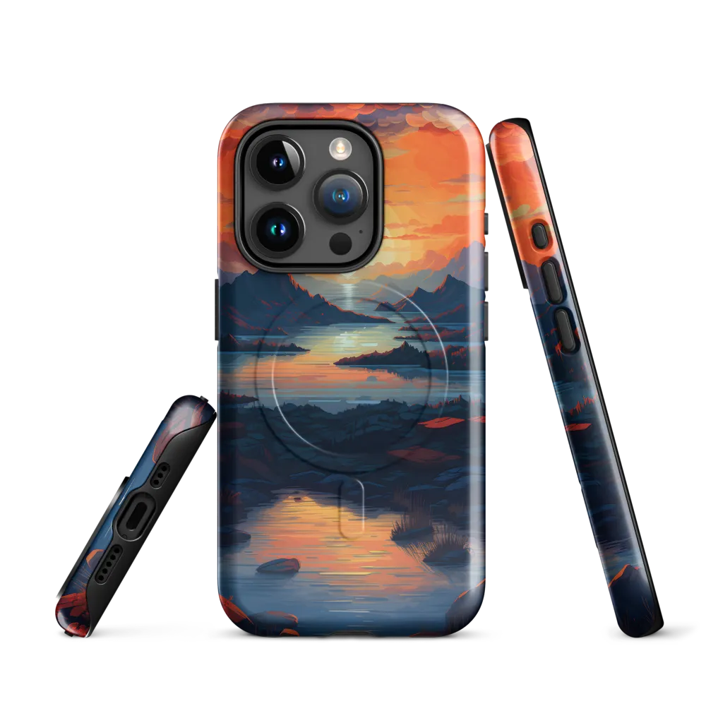 Ethereal Evening: A Digital Dusk