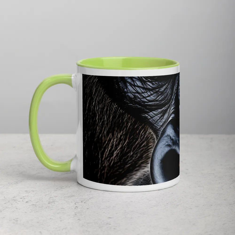 Gaze of the Wild: A Gorilla's Portrait