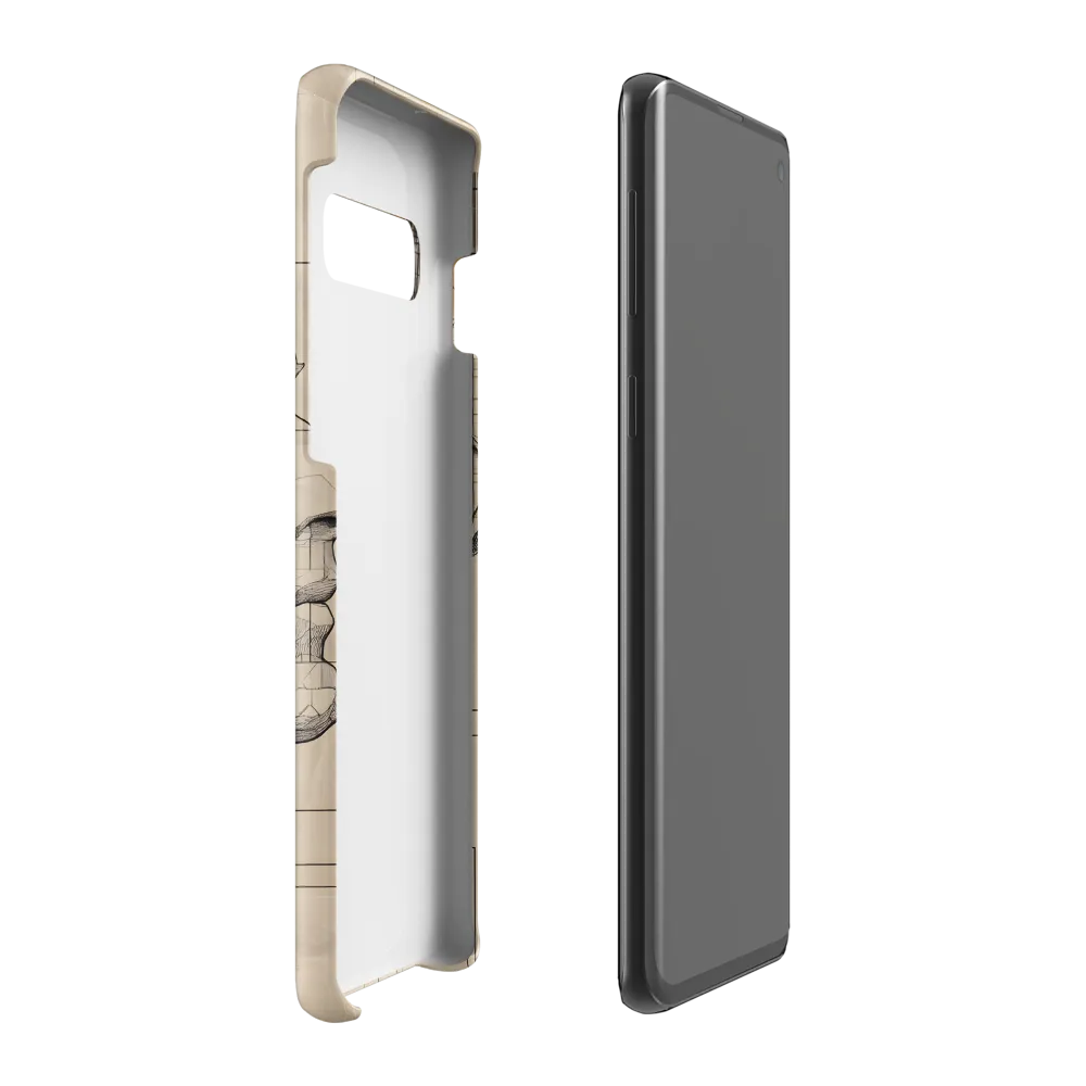 Geometric Reverie | Phone Case |  S10 Plus | Snap Case | Matte
