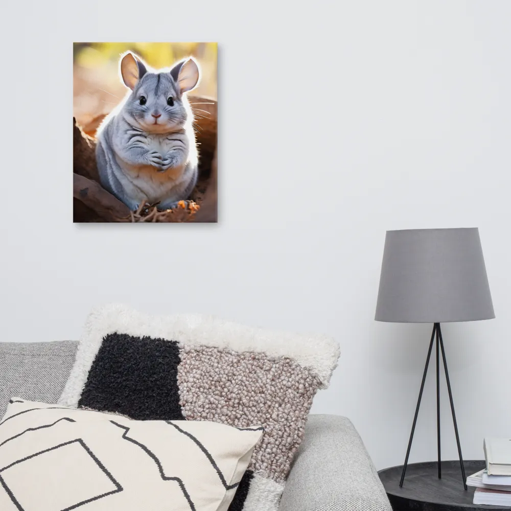 Gentle Whispers of Nature: The Chinchilla