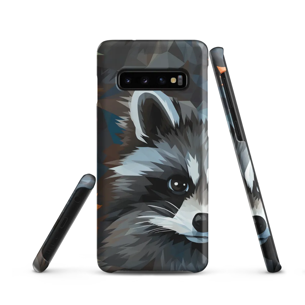 Whispers of Autumn: The Raccoon's Gaze