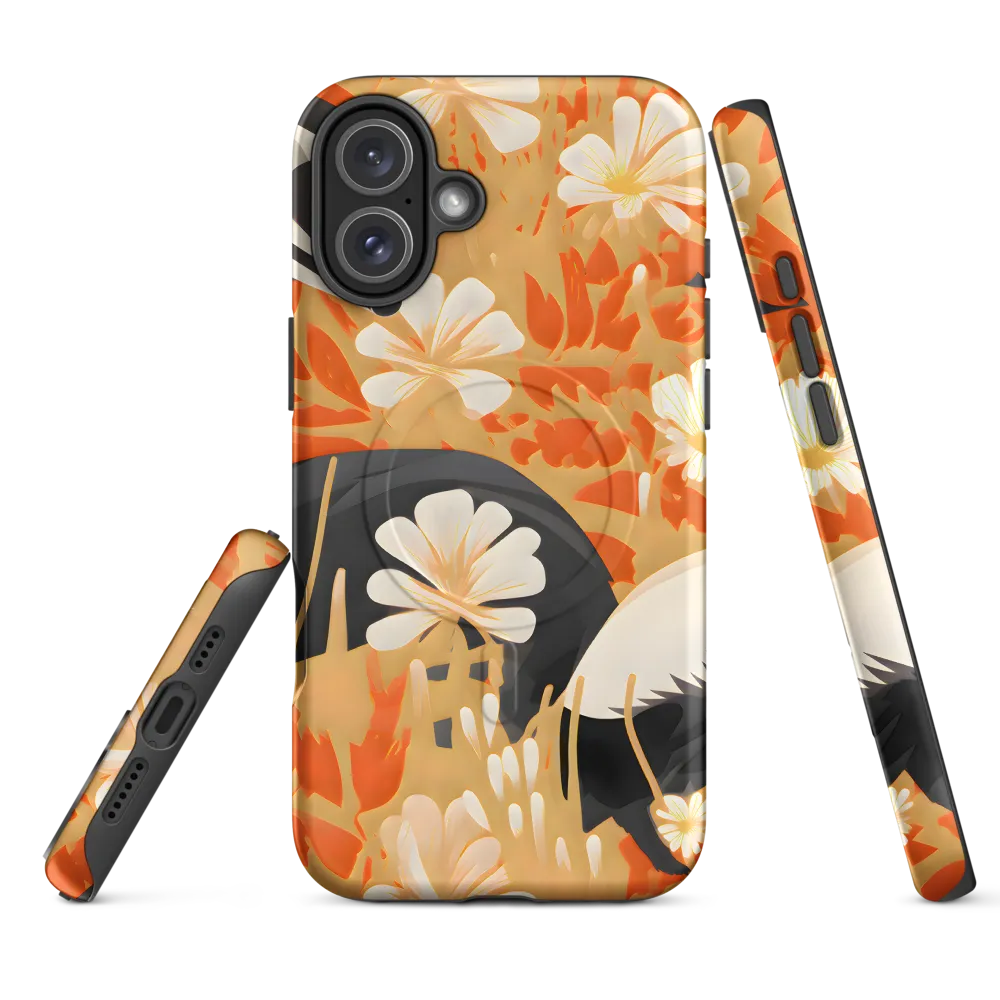 Whimsical Badgers in Bloom