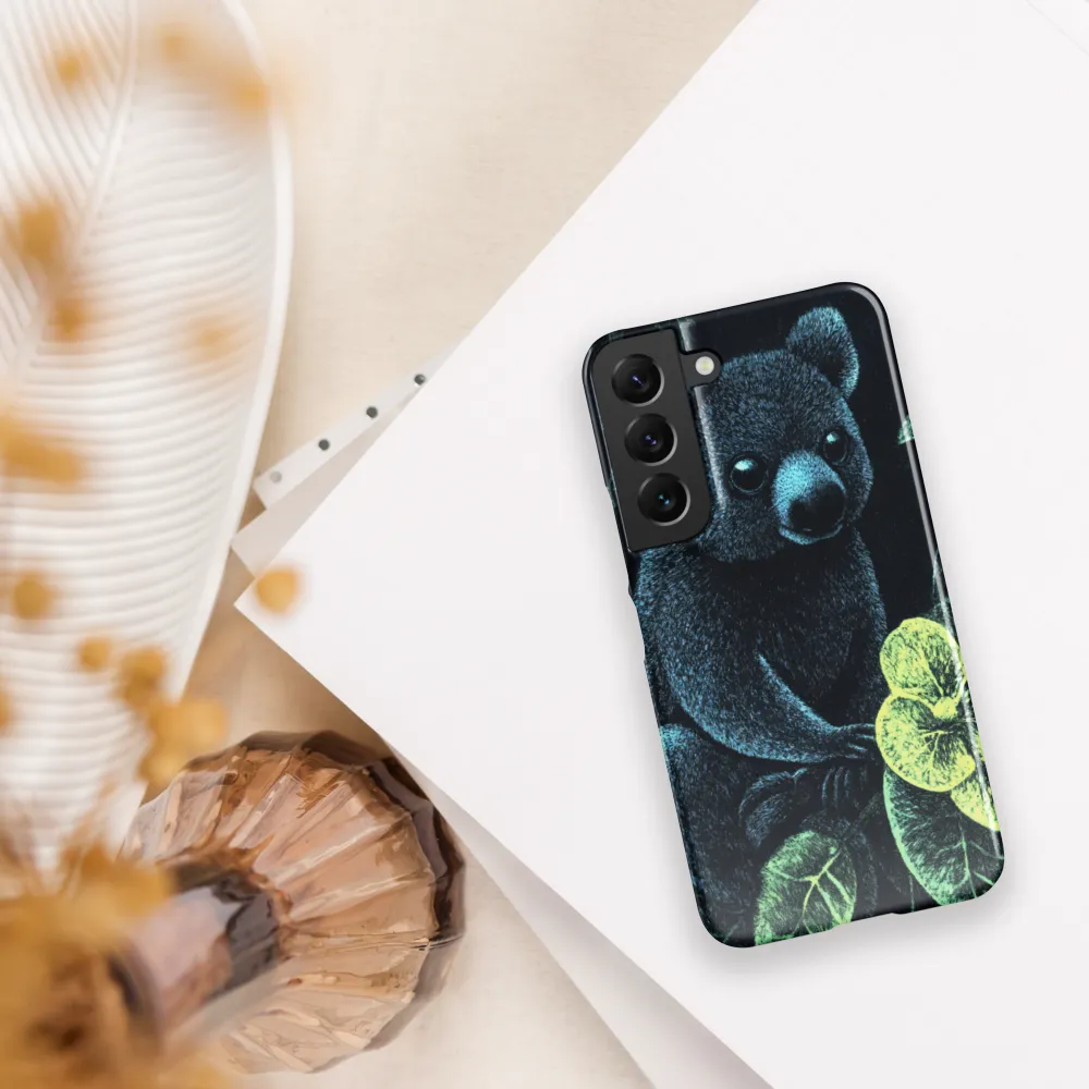 Whispers of Nature: The Enigmatic Koala | Phone Case |  S22 | Snap Case | Glossy