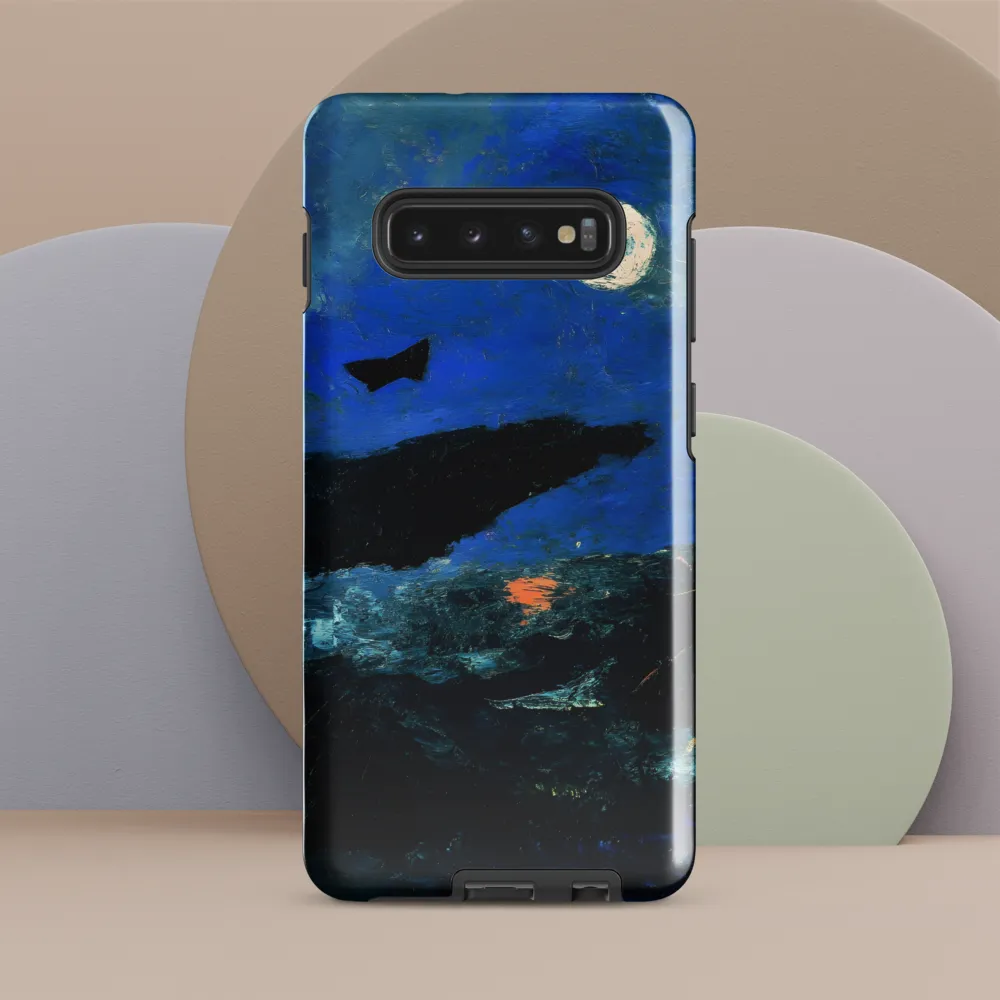 Moonlit Serenity | Phone Case |  S10 Plus | Tough Case | Glossy