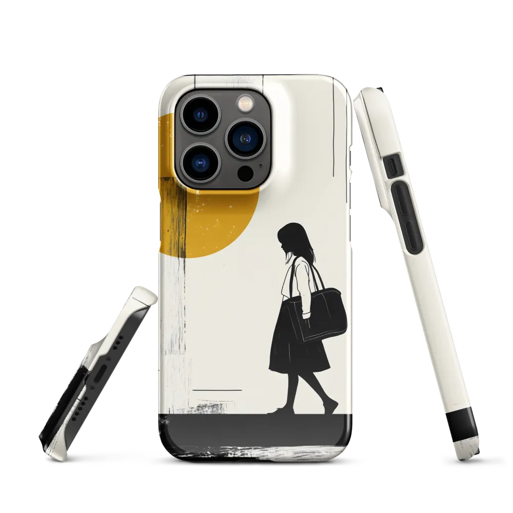 Silent Steps | Phone Case |  14 Pro | Snap Case | Glossy
