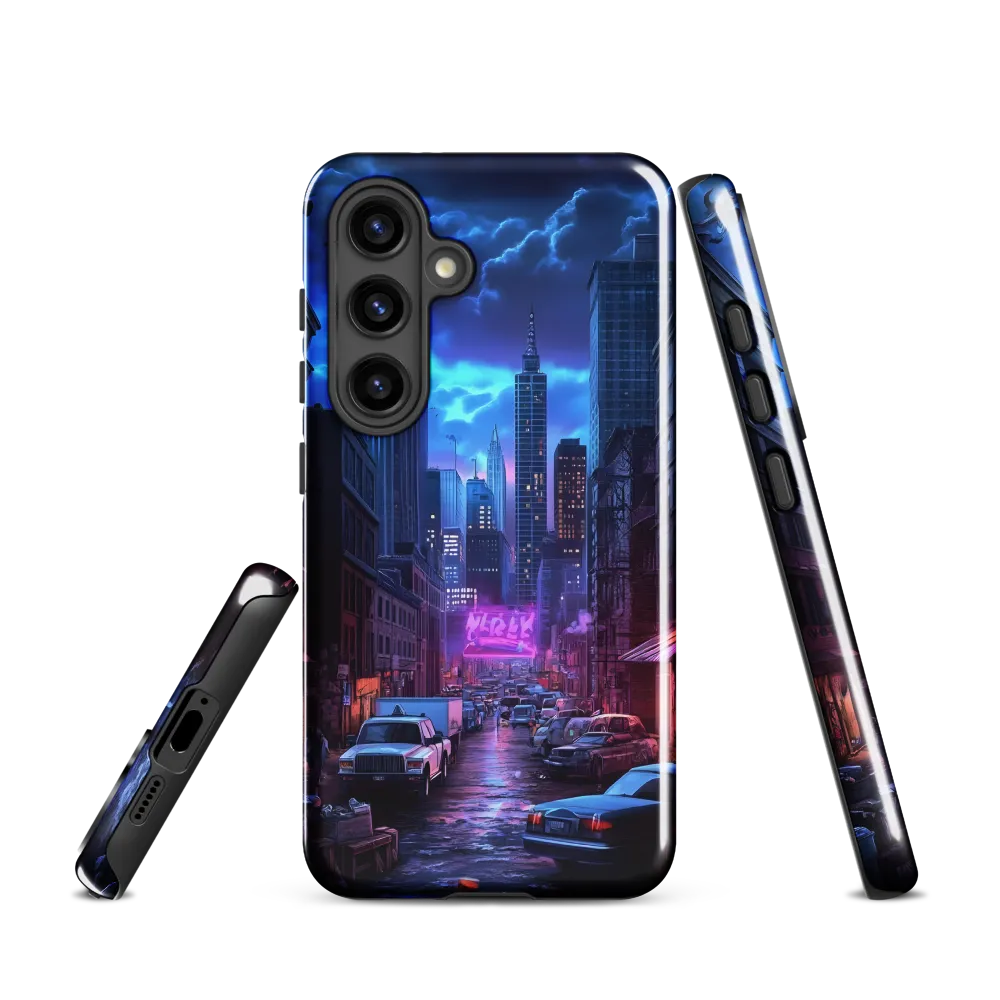 Urban Mystique: A Cyberpunk Night