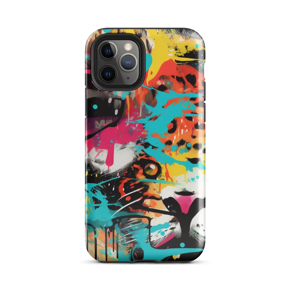 Fierce Fusion: Tiger and Lion in Graffiti
