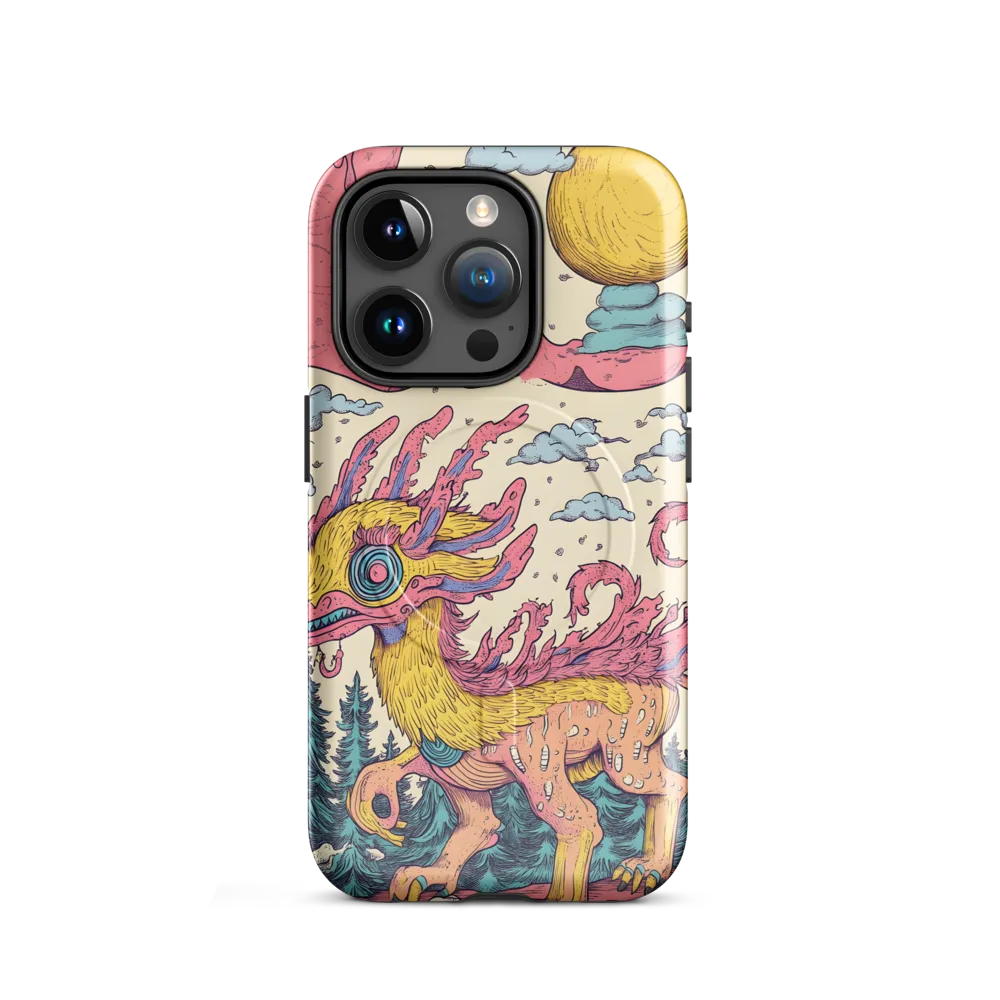The Whimsical Beast | Phone Case |  15 Pro | MagSafe® Tough Case | Glossy