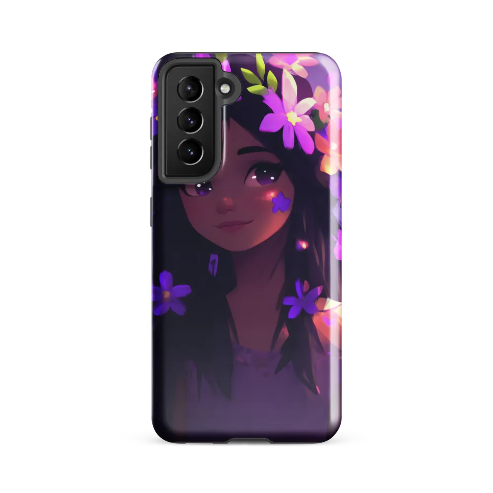 Whispers of Blossoms | Phone Case |  S21 FE | Tough Case | Glossy