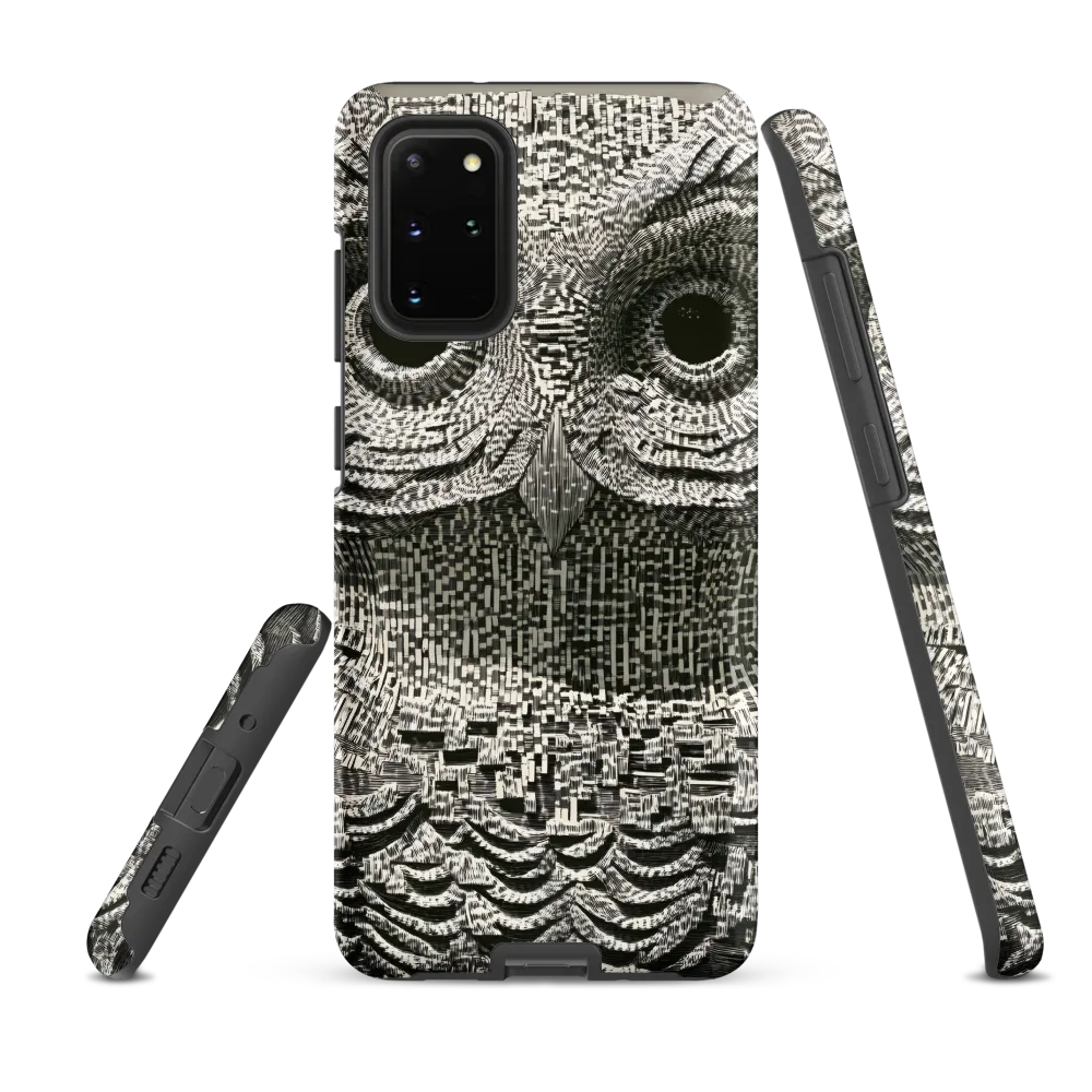 Intricate Owl of Textures