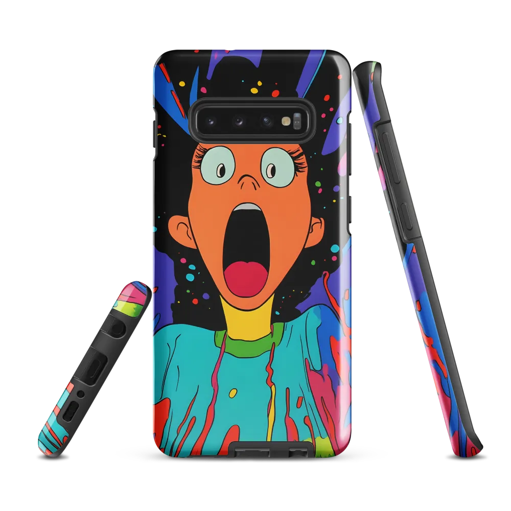 Eruption of Emotion | Phone Case |  S10 Plus | Tough Case | Glossy