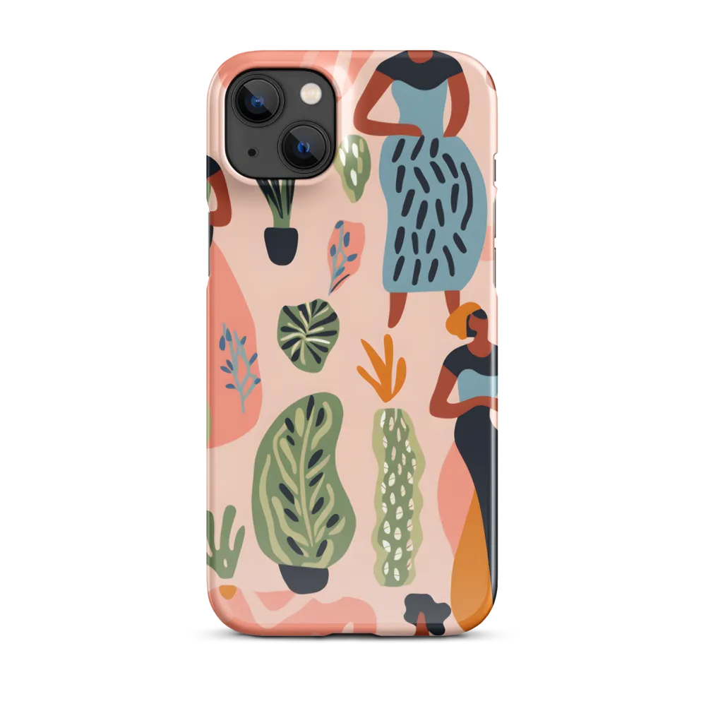 Harmony of Nature and Femininity | Phone Case |  14 Plus | Snap Case | Glossy