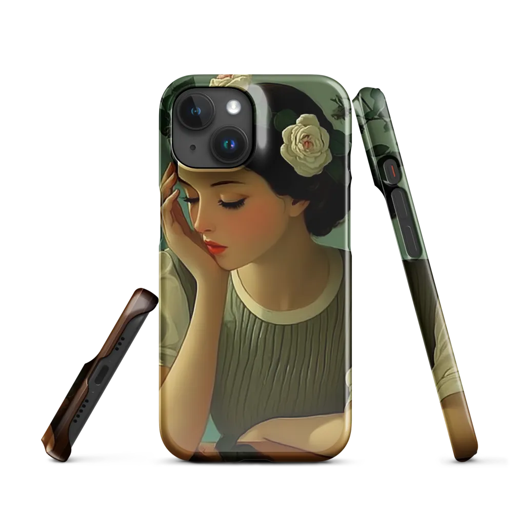 Whispers of Serenity | Phone Case |  15 | Snap Case | Glossy