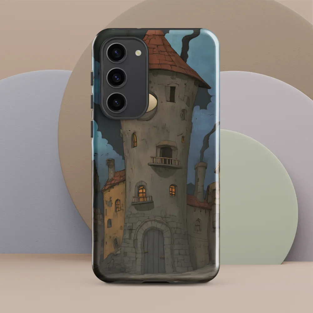 The Enigmatic Watchtower | Phone Case |  S23 Plus | Tough Case | Glossy